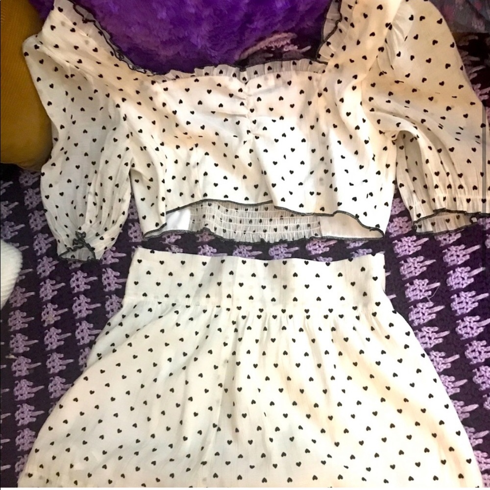 Beautiful set Matching skirt and top size M - Picture 4 of 8